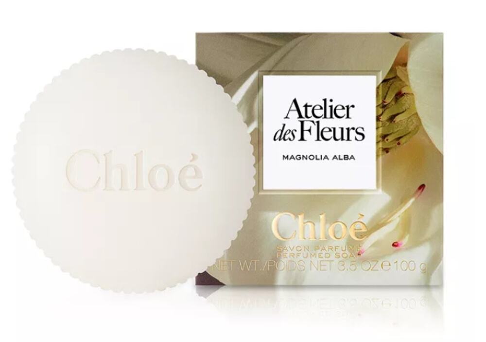 Chloe Atelier des Fleurs Perfumed Bar Soap - SAVON MAGNOLIA ALBA  100g